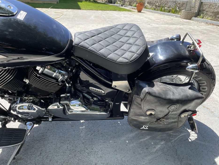 Kit banco, guarda lamas e alforges Yamaha Dragstar 650 - look bobber