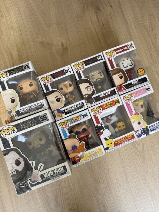 Funko POP lote todos em caixa nunca retirados