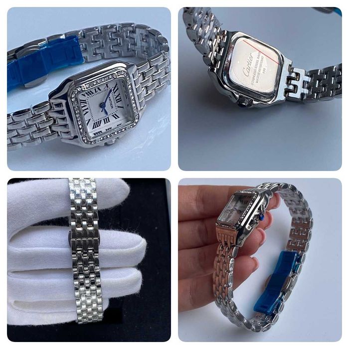 Жіночий годинник картьє, женские часы Cartier Panthere mini
