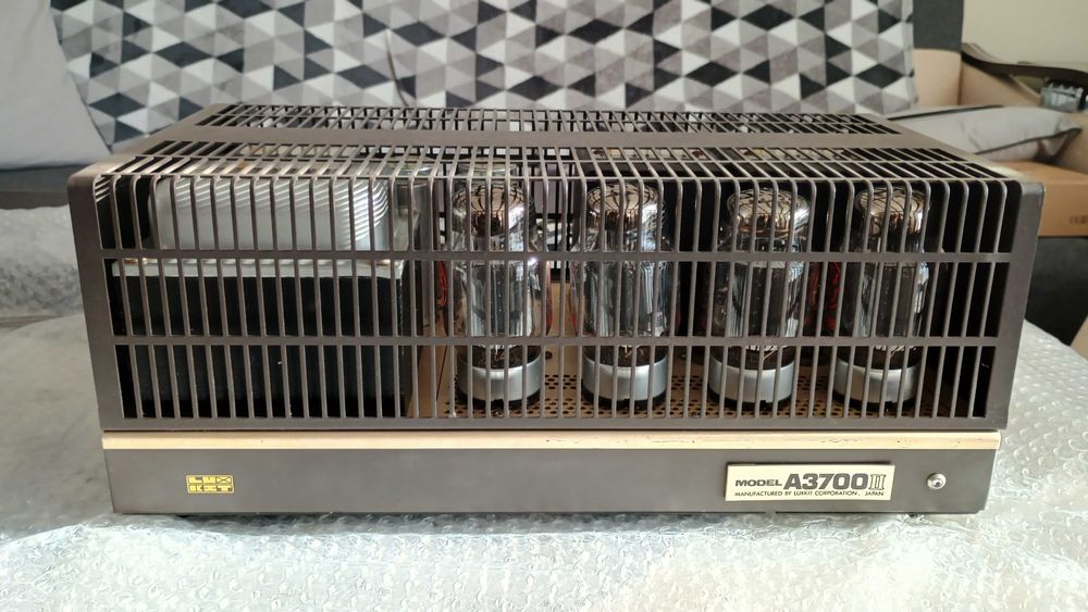 Luxman A3700ll, Wzmacniacz lampowy, doskonały,nowe lampy, okazja