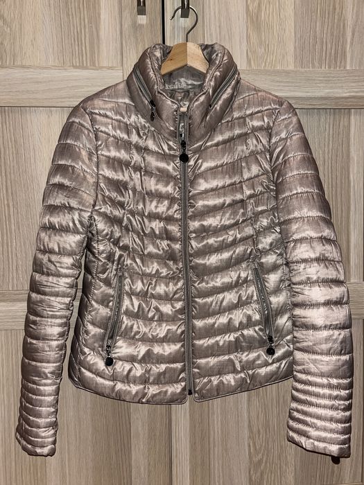 złota kurtka damska