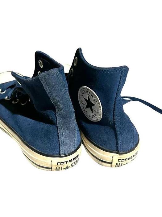 Świetne stylowe buty Converse niebieskie z zamszu stylowe rozmiar 38