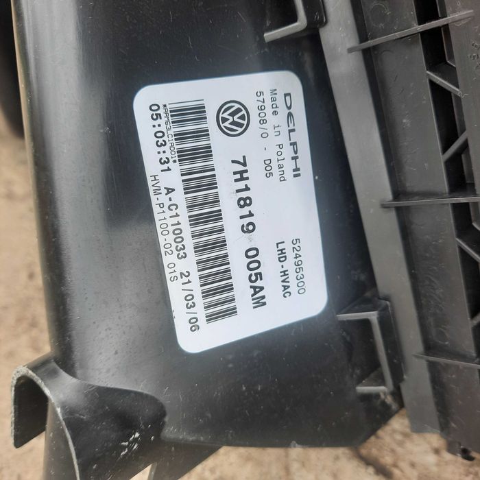 Оригінальний VAG корпус пічки з радіатором для VW T5 2.5 tdi