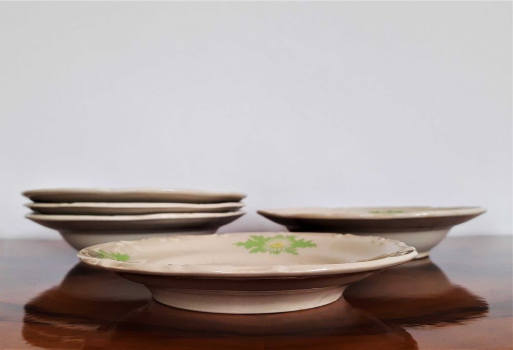 Tułowice Made In Poland Talerze Miski Talerzyk PRL Vintage Retro