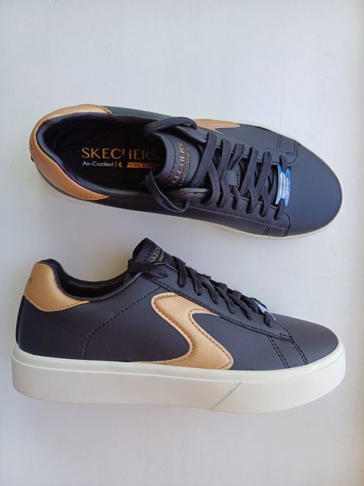 Кеди низькі Skechers Eden Lx 185016 BKRG KW8861 розміри 36-41 Оригінал