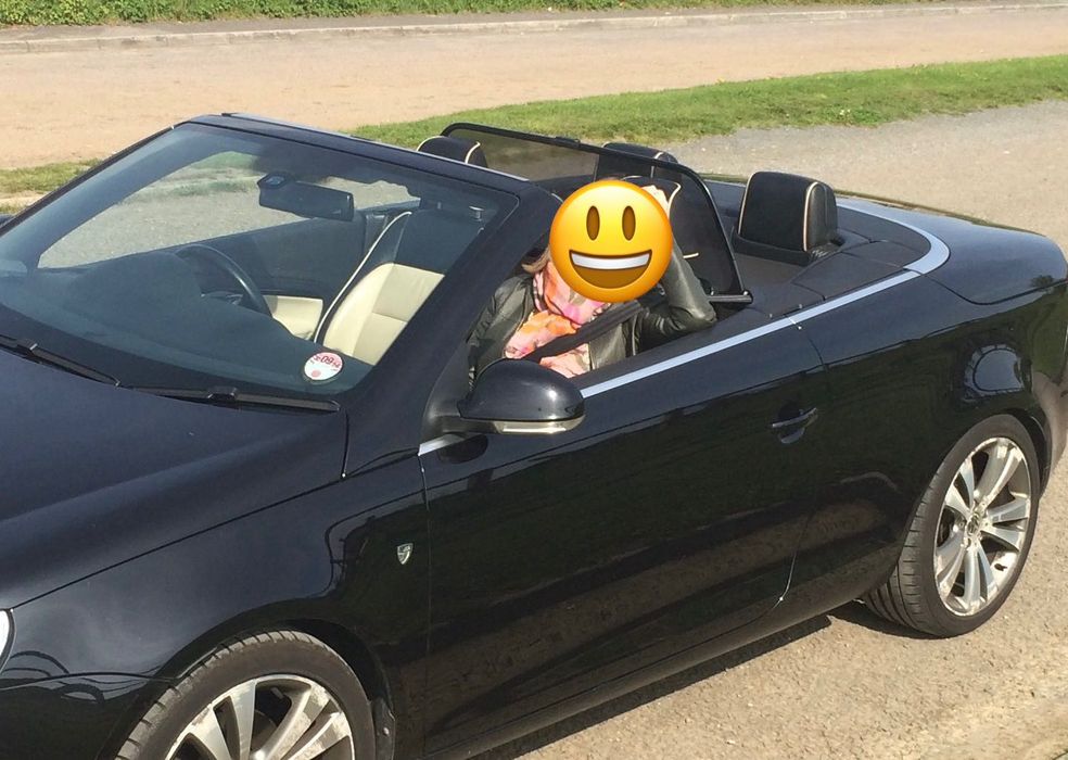 Proteção de vento para VW EOS