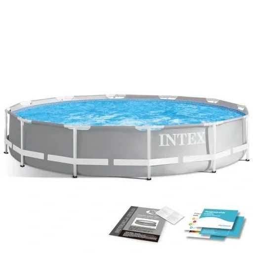 Басейн каркасний INTEX 366x76cm / 6503 л. Для дому та дачі. Каркасный бассейн