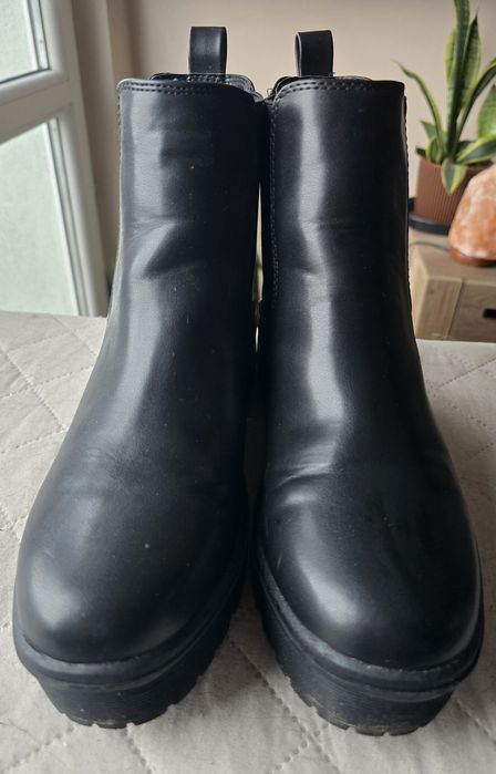 Botki Cleve czarne