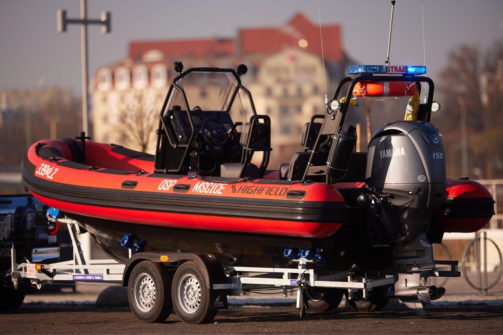 RIB Highfield Patrol 600 | łódź robocza, ratownicza WOPR Straż Pożarna