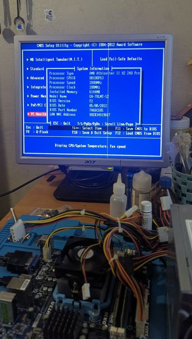 Комплект AM3+ Gigabyte GA-78LMT-S2 | 6GB DDR3| Робочий