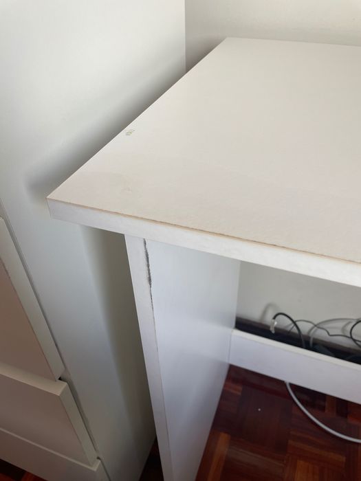 Mesa de escritório branca 109*45*75