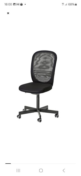 Cadeira de Secretária Giratória