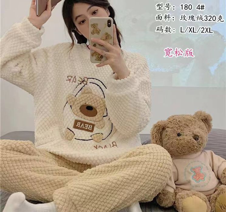 Теплі жіночі піжами L, XL, XXL