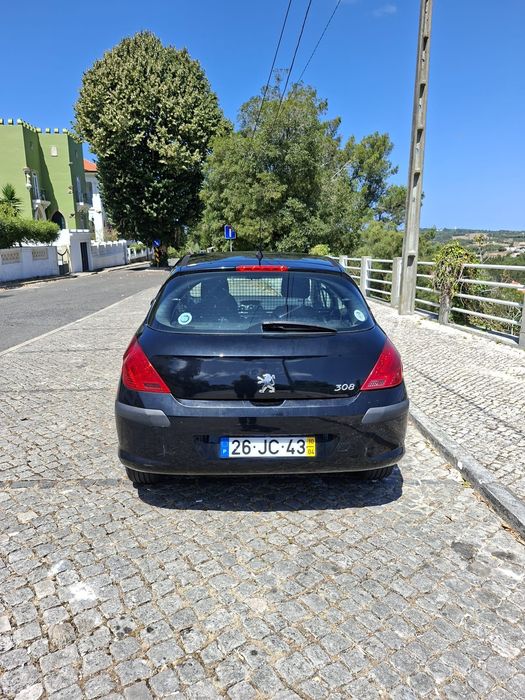 Peugeot 308 preto 2 lugares