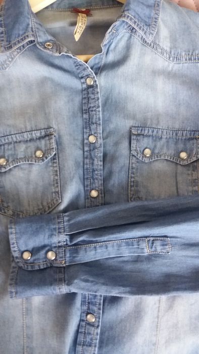 Koszula jeansowa Stradivarius S