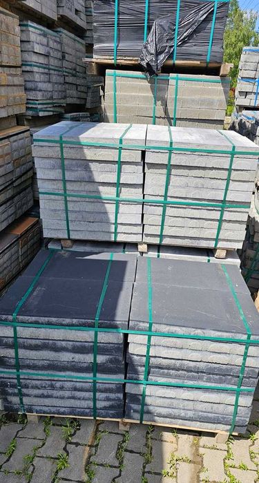 Kostka brukowa płyty 50x50 7cm grube II gatunek NOWE 39zł/m2