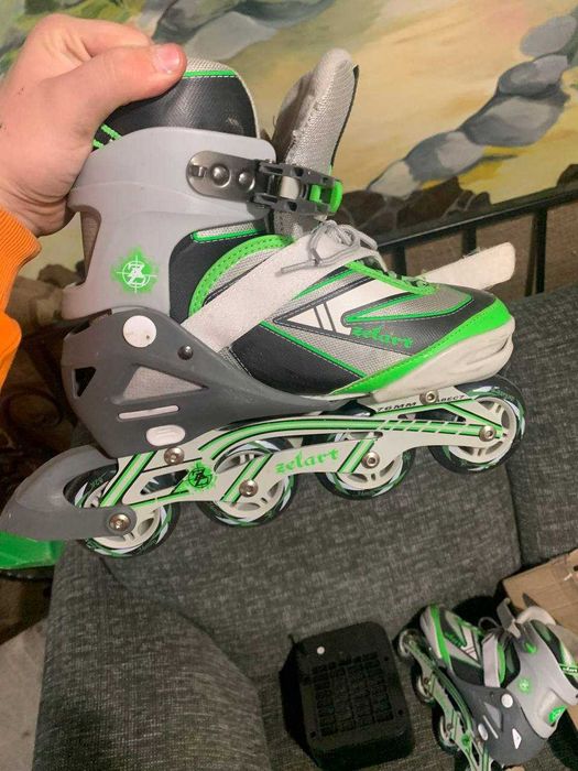 Ролики для катання розмір 38-42 ціна 1800 за дві