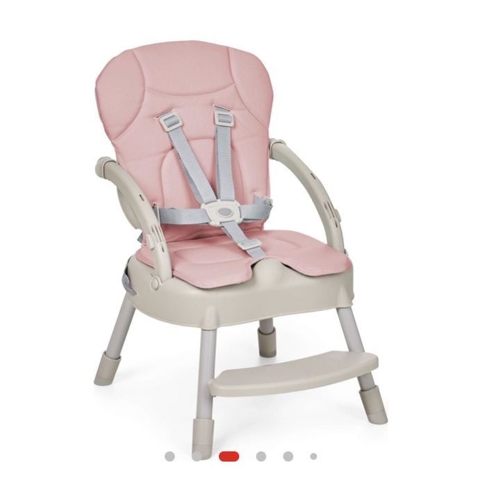 Cadeira de Refeição Evolutiva Rosa Belly MS