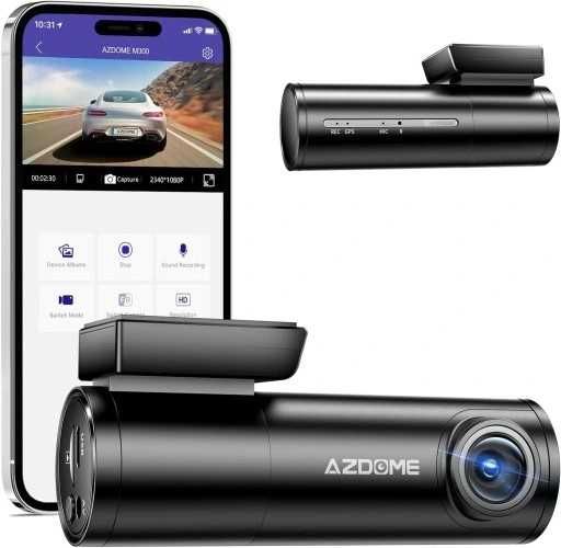 Kamera Samochodowa GPS WIFI Karta SD Azdome M300S