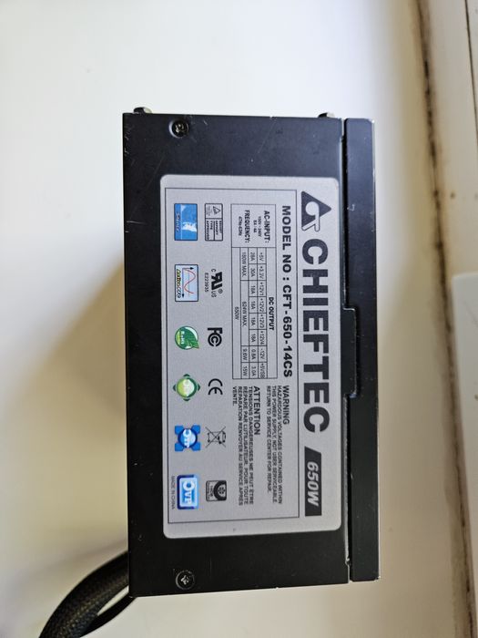 Блок живлення chieftec cft 650 14cs