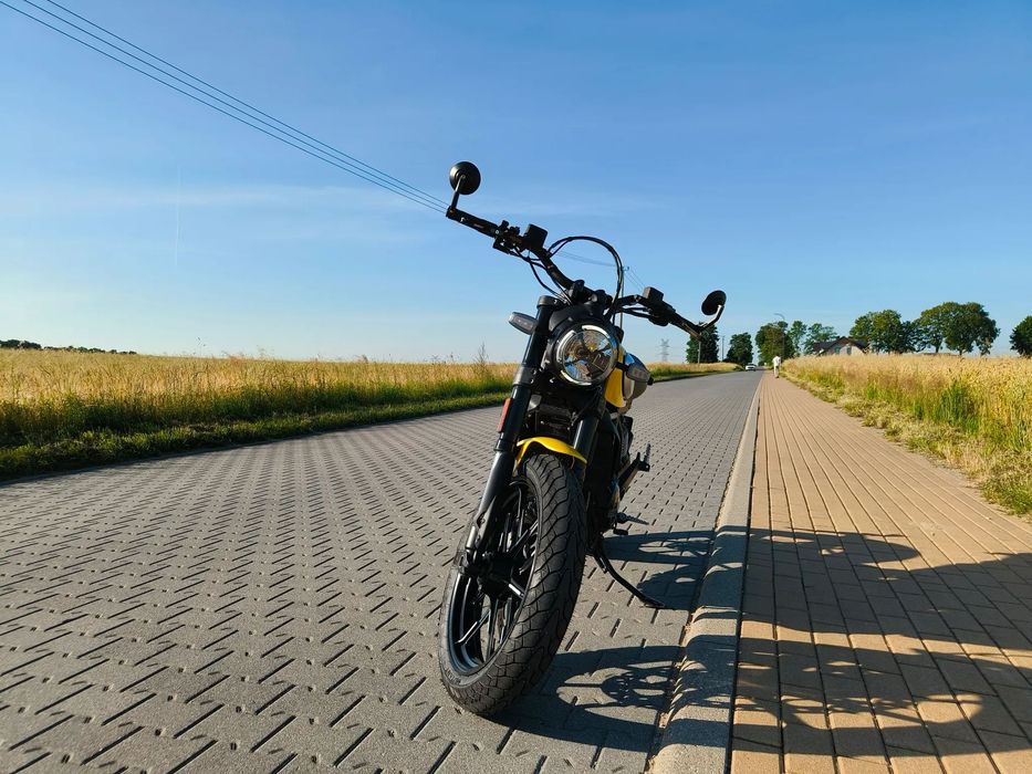 Ducati Scrambler Wersja Icon, bezwypadkowy, po pełnym serwisie, polski salon, FV 23%