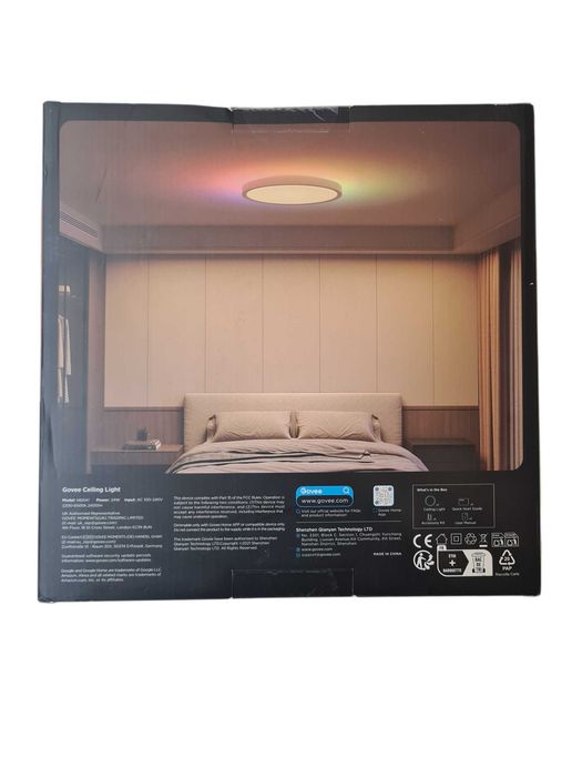 GOVEE RGBIC Inteligentna Lampa Sufitowa