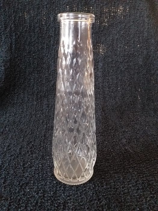 Wazon Floversea Rhombus, prasowane szklo, romby