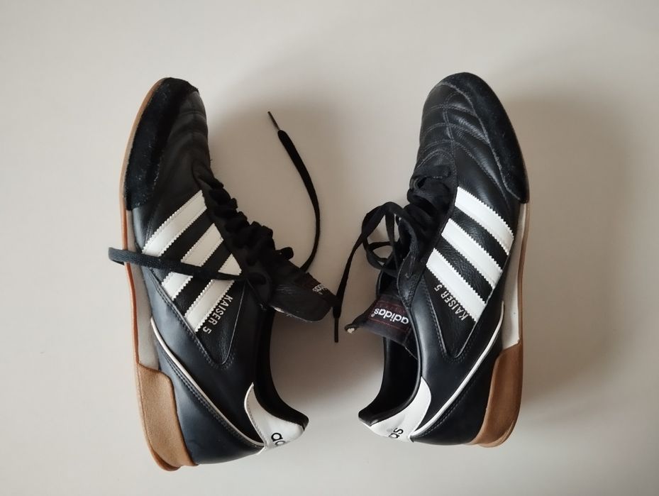Adidas Kaiser 5 шкіра футзалки 45.5 р оригінал