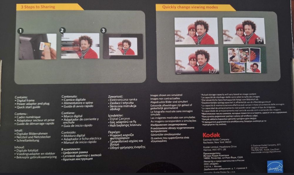 Moldura Digital Kodak