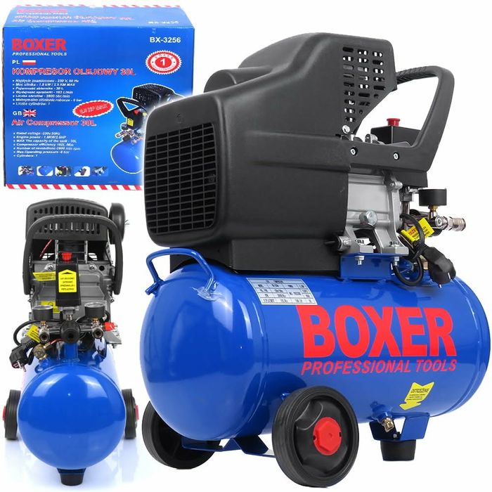 Kompresor olejowy 60L i 30L likwidacja sklepu