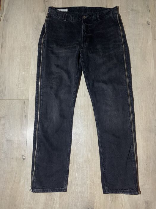Zara Flared Jeans Zip