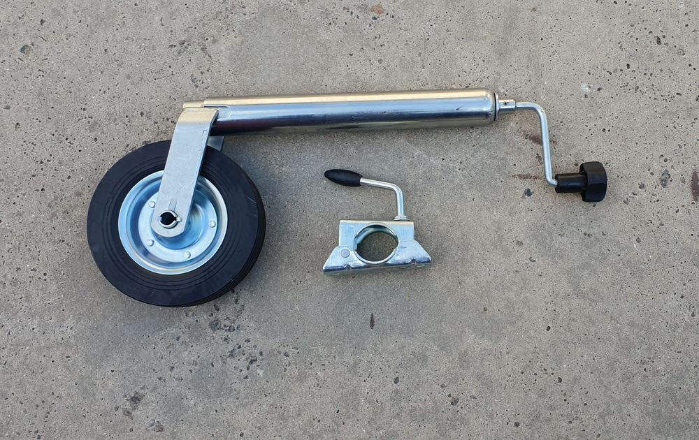 Опорне колесо KNOTT з хомутом на дишло