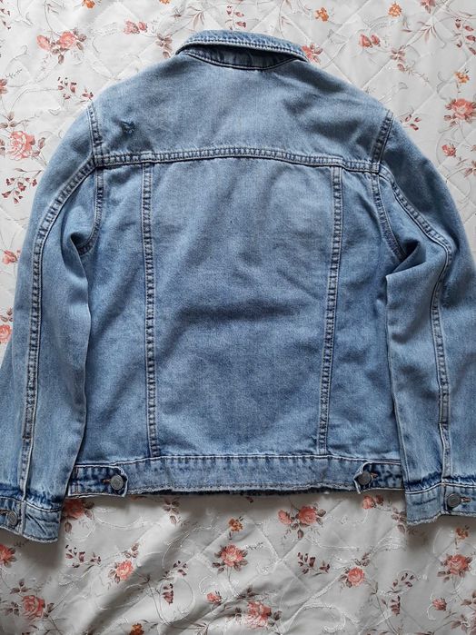 Джинсова куртка для хлопця 10 років Zara