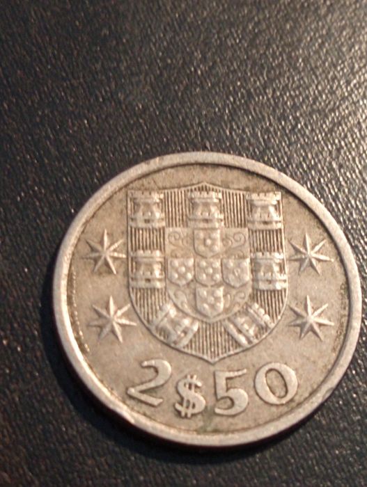 Moeda de 2,5 escudos	Portugal	1964*