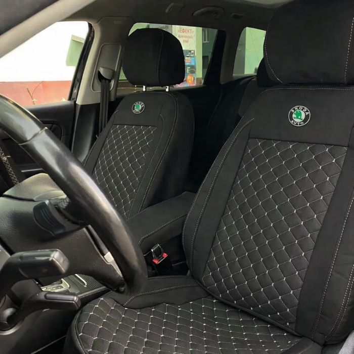 Авточехлы на Skoda Octavia A5/A7/А8/tour/Fabia/Kamiq/Kodiaq/Karoq/Yeti