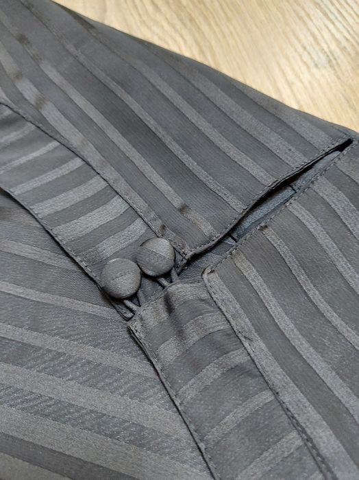 H&M БЛУЗА базовая чёрная блузка топ туника