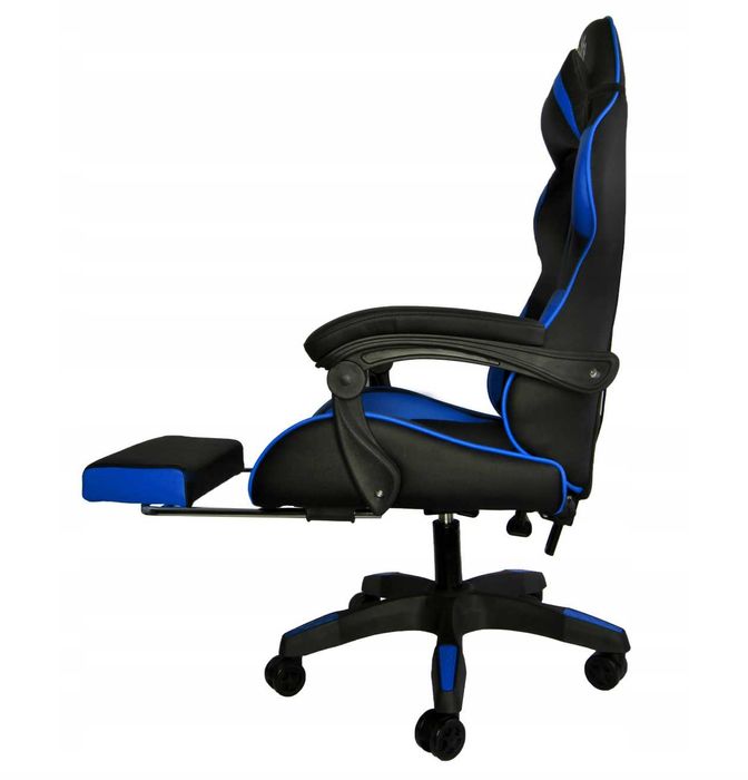 Fotel Gamingowy Profesjonalny z PODNÓŻKIEM!