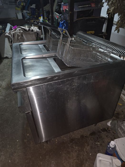 Fritadeira industrial a gaz