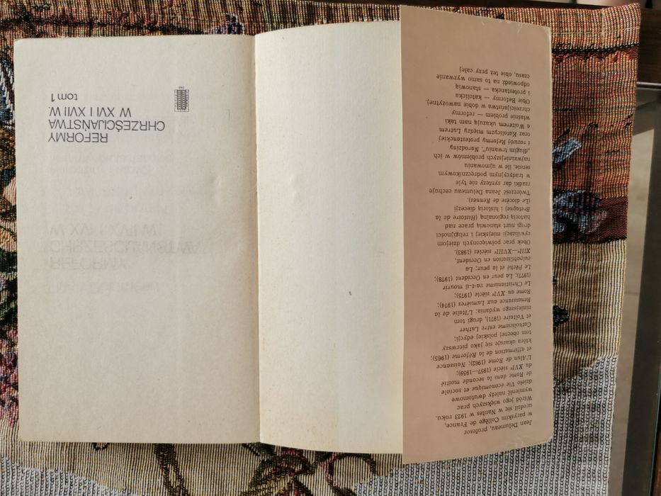 Reformy chrześcijaństwa w XVI i XVIII wieku, tom 1, Narodziny i rozwój