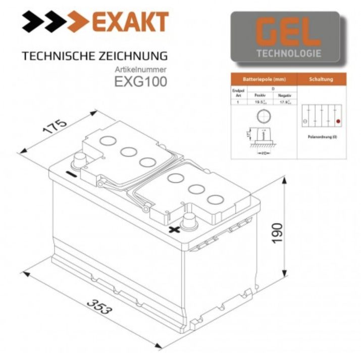 Зарядна станція (Гелевий аккумулятор TOKOHAMA (Німеччина), інвертор і