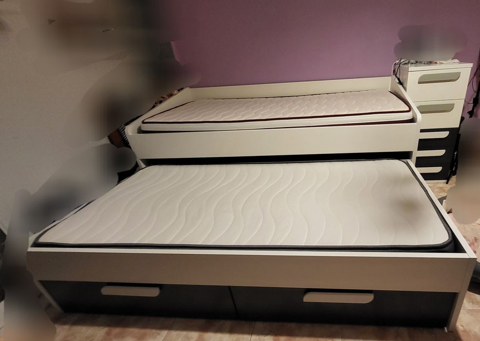 Cama Dupla de solteiro