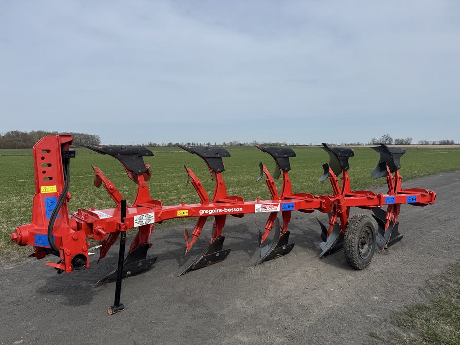 5x50cm !!! Gregoire besson !!  Model 4+1 !! Plug obrotowy lemken kuhn kverneland