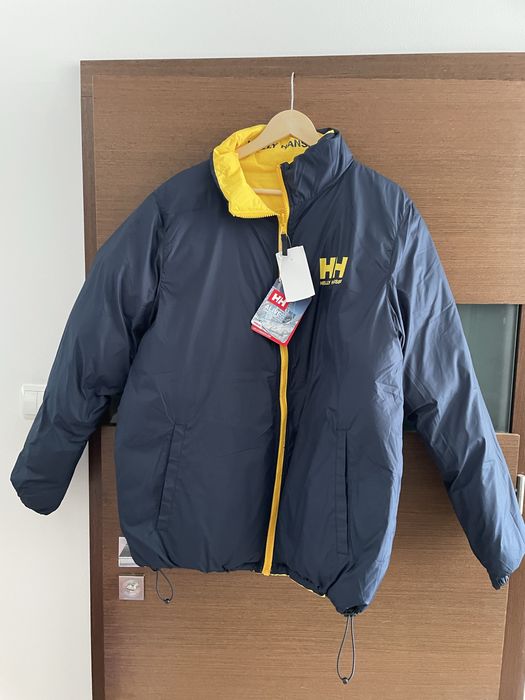 Helly Hansen hh reversible puffer jacket granatowa żółta XXL 2XL NOWA