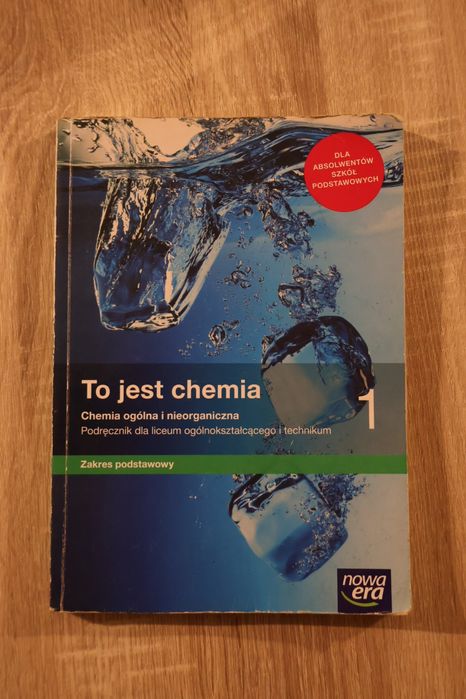 To jest chemia. Część 1. Podręcznik do chemii.
