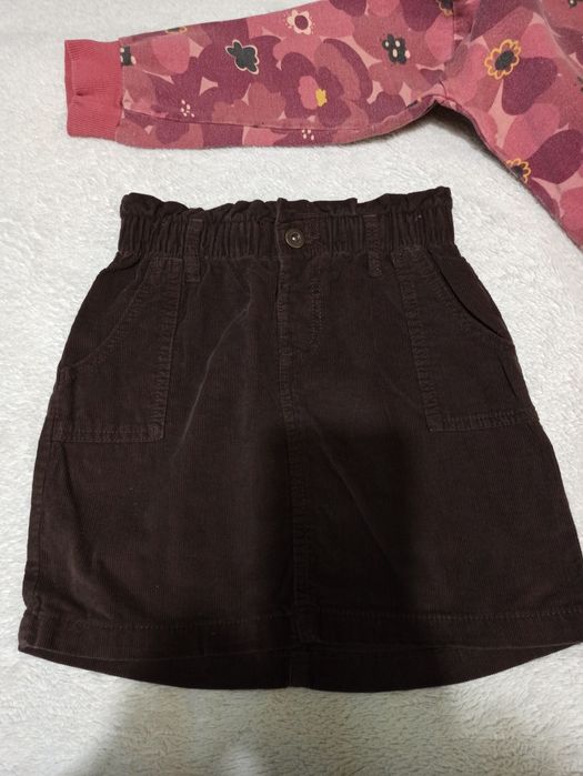 Zestaw bluza + spódniczka r 128 (7-8 lat)