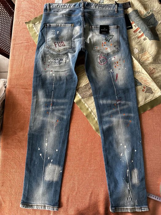 Spodnie Dsquared 52 slim fit