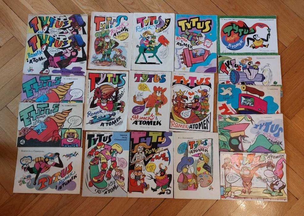 Tytus Romek i A'tomek - H.J.Chmielewski - 19 tomów KOMIKSY