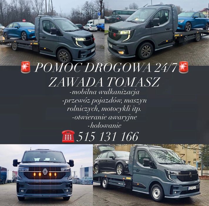 Pomoc Drogowa 24h Opony 4x4 Wulkanizacja mobilna