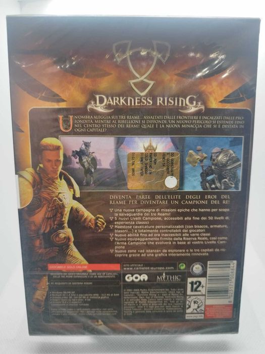Dark Age of Camelot Darkness Rising PC CD-ROM Expansão SELADO