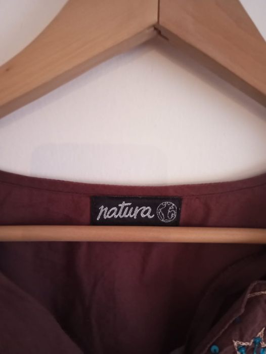 Vestido Túnica Natura Tamanho XXL